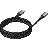 Vision TC 1MUSBCMAG/BL câble USB USB 3.2 Gen 2 (3.1 Gen 2) 1 m USB C Noir
