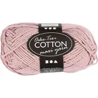 Creativ Company Fil de coton Taille 8/8 L : 80-85 M Lavande - 50gr.