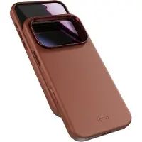 EPICO Leather Pro Mag+ Case Cover für iPhone 17 Pro Qi2 MagSafe kompatibel braun (Apple iPhone 17 Pro), Coque pour téléphone portable, Marron