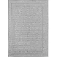 Ayyildiz Hali Ayyildiz | Tapis d'extérieur Desert - 200 cm x 290 cm - Gris - Résistant aux intempéries - Facile à nettoyer