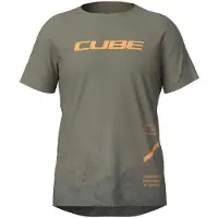 Cube Mtb Tm Short Sleeve Enduro Jersey Vert XS Homme