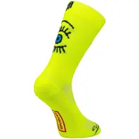 Sporcks Chaussettes Eye Jaune, Taille S
