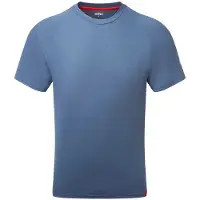 Gill Short Sleeve Rash Guard Bleu XL Homme