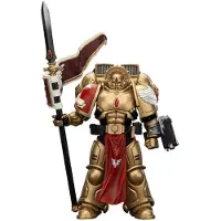 Joy toy Warhammer 40k Combat Patrol Blood Angels Figure Sanguinary Guard 3 With Angelus Boltgun And Encarmine Spear 20 Cm Doré