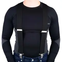 Oxford 40-70 Cm Suspenders Noir Homme