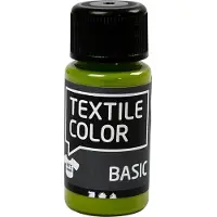Creativ Company Peinture textile semi-opaque Textile Colour - Kiwi, 50ml