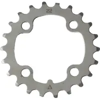 Stronglight Stainless Xt 64 Bcd Chainring Argenté 22t