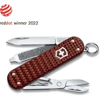 Victorinox Classic SD Precious Alox, Hazel Brown 0.6221.4011G couteau suisse