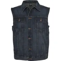 Urban Classics Gilet bleu denim