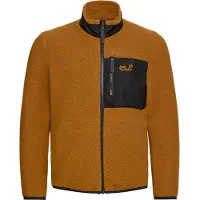 Jack Wolfskin Lite Curl Jacket Marron 128 cm Garçon