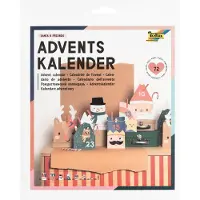 Folia Kit pour faire son propre calendrier de l'Avent - Santa & Friends