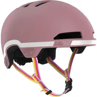 Lazer Casque de vélo pour enfants Maze Jr KinetiCore GoFluo Edition, Soft Pink