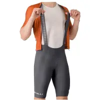 Castelli Espresso 2 Bib Shorts Gris 3XL Homme