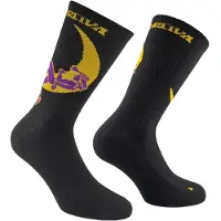 La Sportiva Climbing On The Moon Long Socks Noir EU 44-46