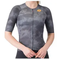 Castelli Aero Race 8s Short Sleeve Jersey Gris L Femme