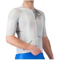 Castelli Aero Race 8s Short Sleeve Jersey Gris 2XL Homme