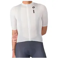 Castelli Drittone Logo Short Sleeve Jersey Blanc 3XL Homme