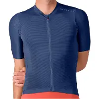 Castelli Espresso 2 Short Sleeve Jersey Bleu 3XL Homme