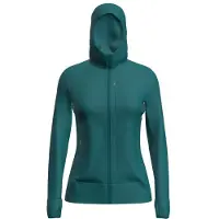 Icebreaker Merino 260 Quantum Full Zip Sweatshirt Vert XS Femme