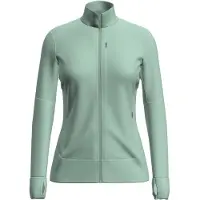 Icebreaker Merino 260 Quantum Full Zip Sweatshirt Vert S Femme