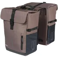 Basil Sacoche double "Move MIK 2.0" Volume marron
