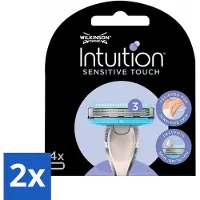 Wilkinson - Intuition Sensitive Touch Recharges - A l'aloe vera - 3 lames de rasoir - Pack avantage - 2 pièces