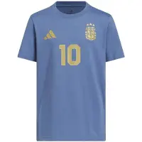 Adidas Messi Name&number Short Sleeve T-shirt Bleu 7-8 Years Garçon