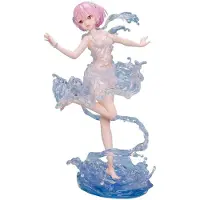 Design Coco Re:zero Starting Life In Another World 1/7 Ram Aqua Dress 23 Cm Figure Rose