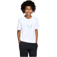 Adidas Messi Icon Graphic Short Sleeve T-shirt Blanc 9-10 Years Garçon