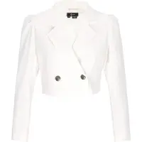 Faina Blazer 'Festive' blanc cassé