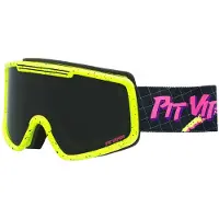 Pit Viper The Surge Matrix French Fry Large Ski Goggles Noir Smoke/CAT4