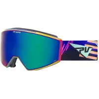 Pit Viper The Genesis Bn5000 Ski Goggles Multicolore Blue-Green Revo/CAT3+Climax/CAT1