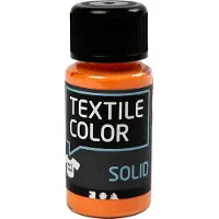 Creativ Company Peinture textile opaque Textile Colour - Orange, 50ml