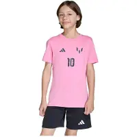 Adidas Messi Name&number Graphic Short Sleeve T-shirt Rose 13-14 Years Garçon