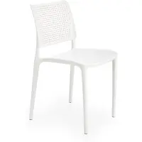 Halmar Chaise blanche K-514