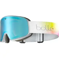 Bolle Nevada Small Ski Goggles Blanc Azure/CAT2
