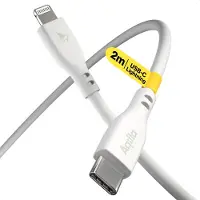 Aqiila Silicon USB-C/Lightni. 2.0 30W 2m Câble de charge