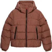 Superdry Sports Padded Jacket Marron XL Femme