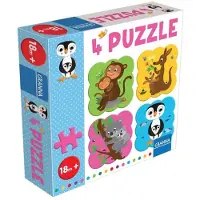 Granna 4 puzzles de pingouins