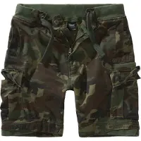 Brandit Pantalon cargo 'Packham' brun foncé / kaki / vert foncé / noir