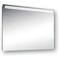 Schneider ARANGA miroir lumineux LED, avec chauffage du miroir et prise de courant, 815x48x700mm, bandeau lumineux en haut, blanc, 160.681.01.0001