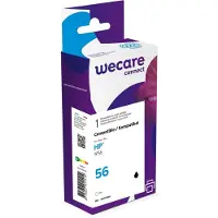 Wecare Encre ARMOR compatible avec HP C6656A, noir/noir
