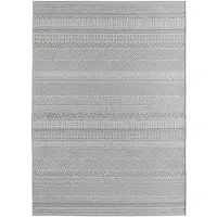 Ayyildiz Hali Ayyildiz | Tapis d'extérieur DESERT 200x290 cm - Gris - Résistant aux intempéries - Facile à entretenir