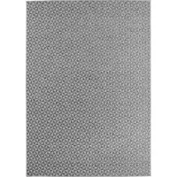 Ayyildiz Hali Ayyildiz | Tapis d'extérieur IBIZA - 240 cm x 340 cm - Gris - Résistant aux intempéries - Style moderne