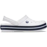 Crocs Sandales 'Crocband' bleu foncé / blanc