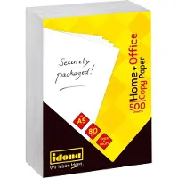 Idena Papier à copier A5 80g blanc 500 feuilles Home (A5, 80 g/m²)