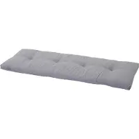 Siena Garden Coussin d'assise COMFORT, env. 110 x 44 x 7 cm. Tissu de revêtement : 70 % coton / 30 % polyester (110 x 44 cm)