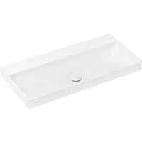 Hansgrohe Xelu Q lavabo à poser, sans trop-plein, 1000x480mm, SmartClean, poli, avec vidage à bille (480 mm, 1000 mm)