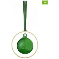 Blomus Décorations de Noël Kitai Boules en verre 4 pièces ø 8 cm (4x)