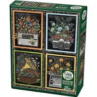 Cobble Hill Puzzle Objets floraux - 1000 Teile Kartonpuzzle Blumen